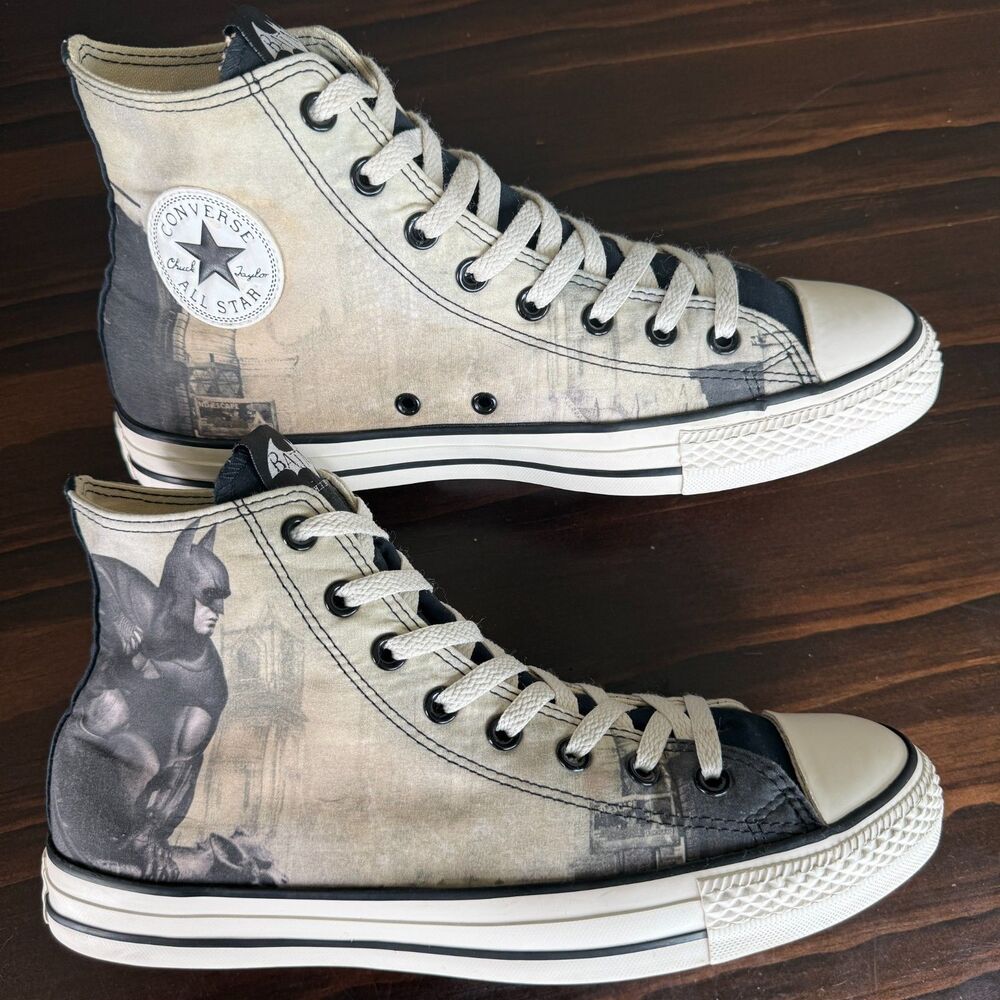 Converse Chuck Taylor All Star Hi DC Batman Shoes Men Size 10 Limited Edition